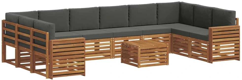 Lauko sofos komplektas 11 vnt. 10 vietos