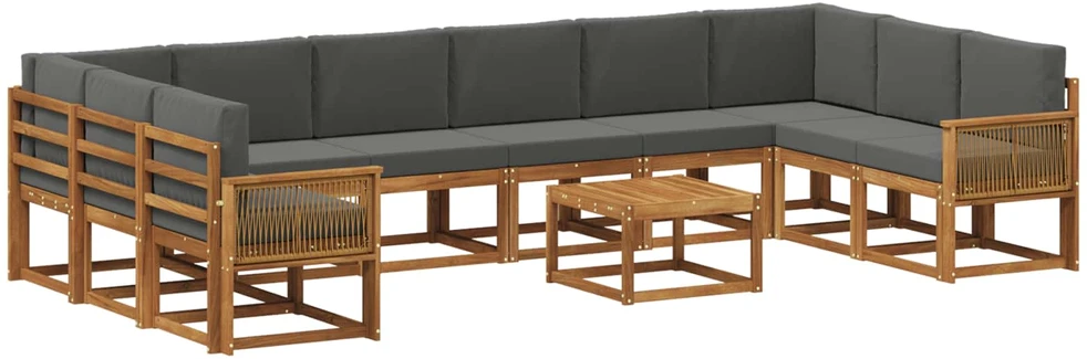 Lauko sofos komplektas 11 vnt. 10 vietos