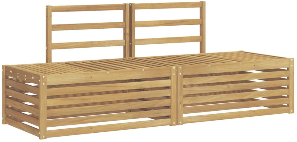Lauko sofos komplektas 3 Vienetas Balta 182,5 x 63 x 73 cm