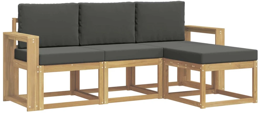Lauko sofos komplektas 4 vnt.