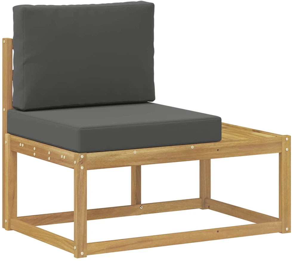 Lauko sofos komplektas 4 Vienetas Balta ir antracito