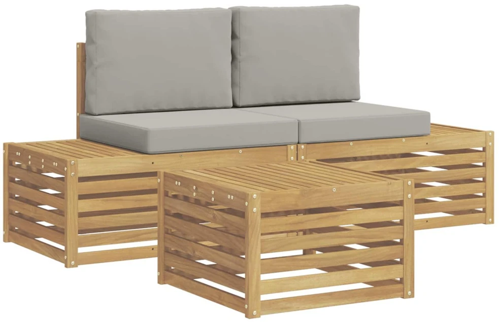 Lauko sofos komplektas 4 Vienetas
