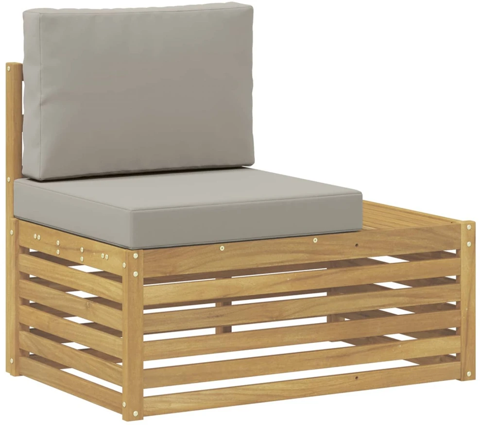 5 vnt. Lauko sofos komplektas Balta