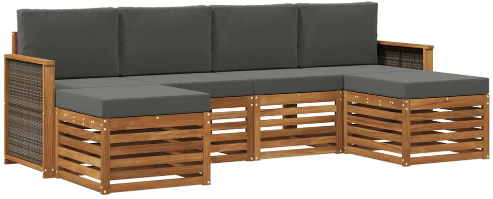 Lauko sofos komplektas 5 vnt.