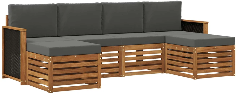 Lauko sofos komplektas 5 vnt.