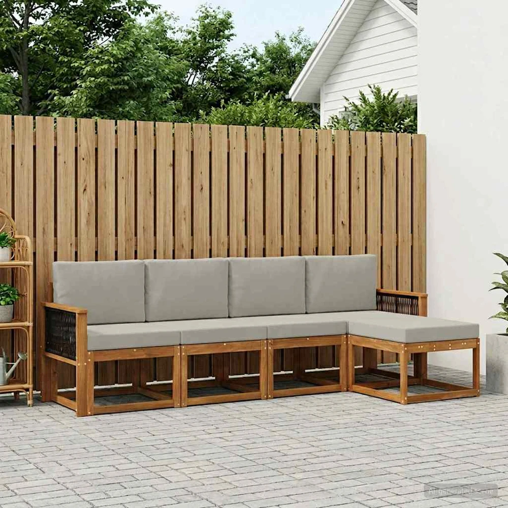Lauko sofos komplektas 5 vnt. 5 vietos