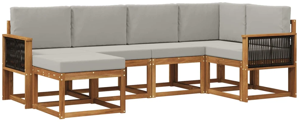 Lauko sofos komplektas 6 vnt. 6 vietos