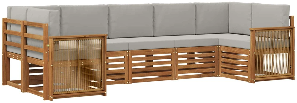 Lauko sofos komplektas 7 vnt. 7 vietos