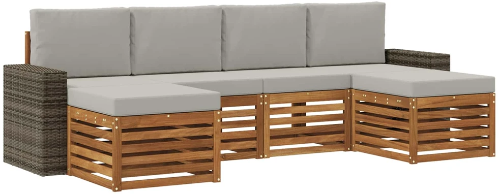 Lauko sofos komplektas 6 vnt. 6 vietos