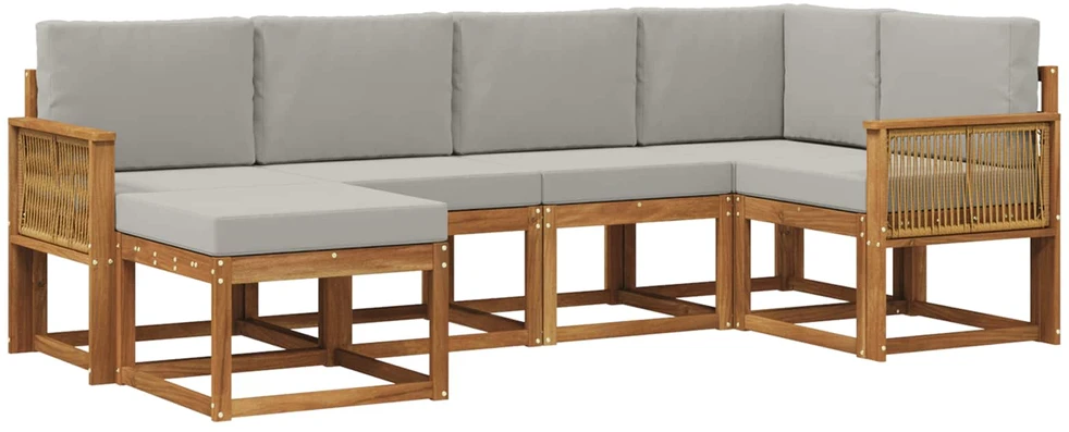 Lauko sofos komplektas 6 vnt. 6 vietos