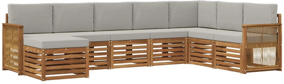 Lauko sofos komplektas 8 vnt. 8 vietos