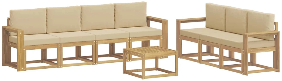 Lauko sofos komplektas 7 vnt.