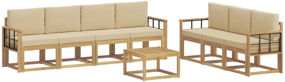 Lauko sofos komplektas 7 vnt.