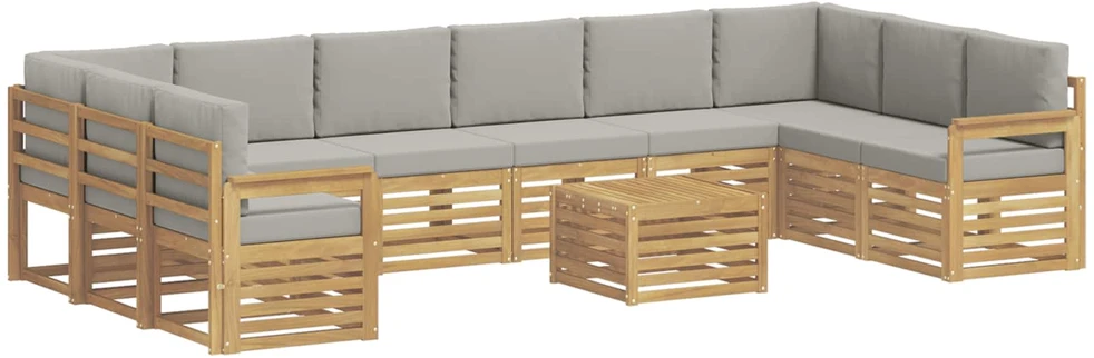 Lauko sofos komplektas 11 vnt. 10 vietos