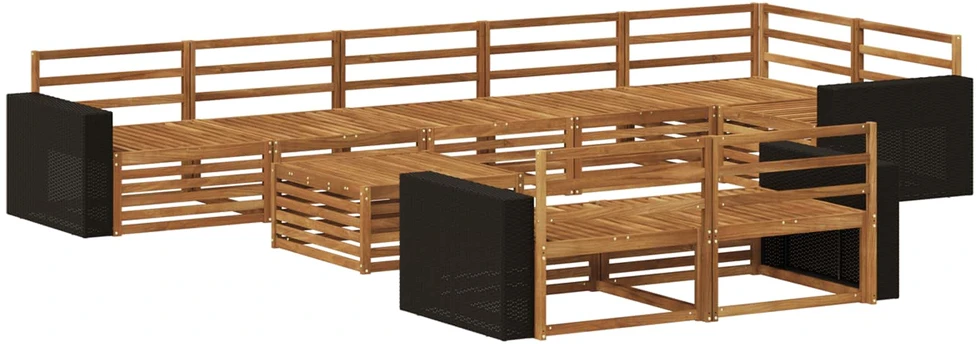 Lauko sofos komplektas 9 vnt.