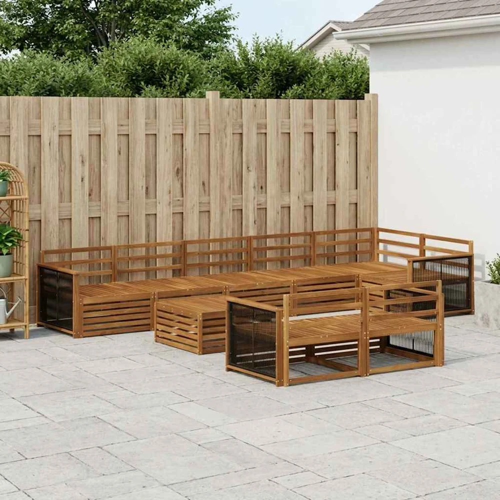 Lauko sofos komplektas 9 vnt.