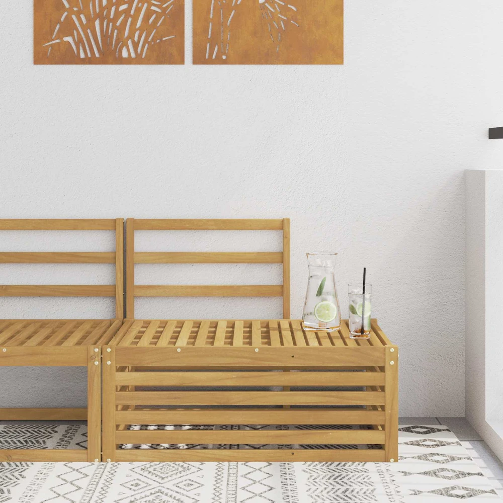 Lauko sofos komplektas Balta 91 x 63 x 73 cm