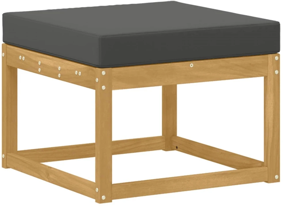 Lauko sofos komplektas 6 vnt. Balta ir antracito