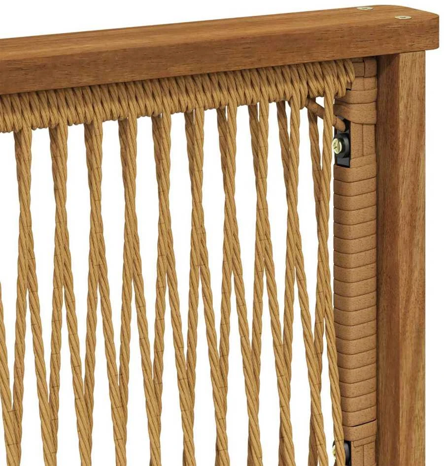 Lauko sofos komplektas 8 vnt. Natūralus ir grietinėlė