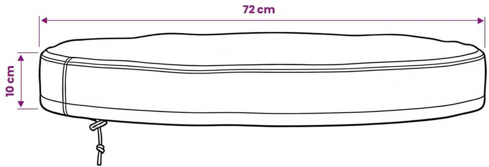 Lauko Stalo Uždangalas 72 x 72 x 10 cm 210D Oksfordo audinys