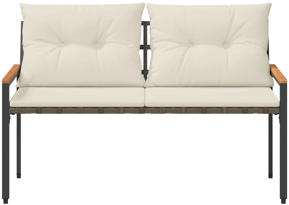 Lauko suolas 2 -Seater 116 x 67,5 x 72 cm poliratanas
