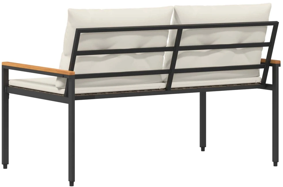 Lauko suolas 2 -Seater 116 x 67,5 x 72 cm poliratanas