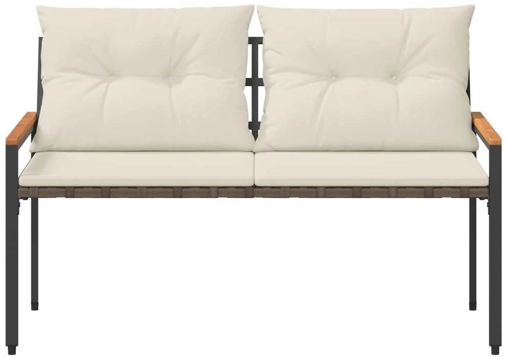 Lauko suolas 2 -Seater 116 x 67,5 x 72 cm poliratanas