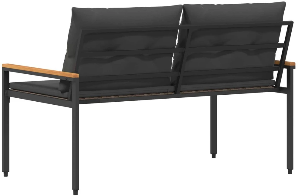 Lauko suolas 2 -Seater 116 x 67,5 x 72 cm poliratanas