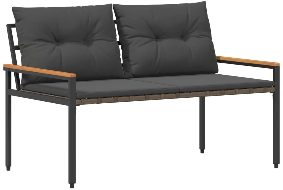 Lauko suolas 2 -Seater 116 x 67,5 x 72 cm poliratanas