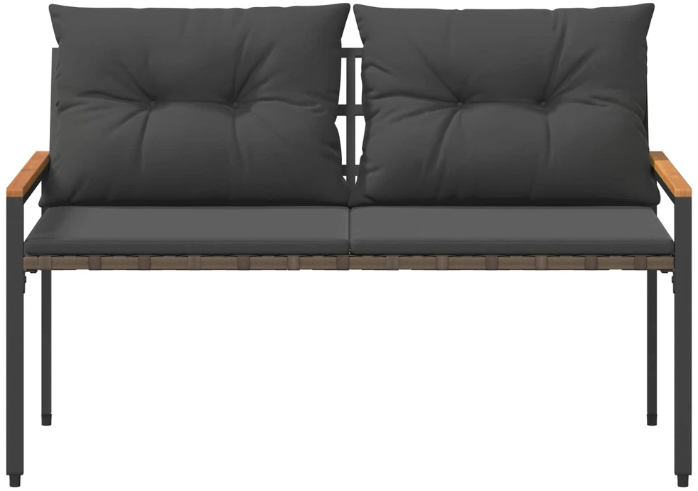 Lauko suolas 2 -Seater 116 x 67,5 x 72 cm poliratanas