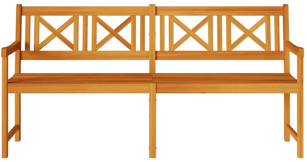 Lauko suolas 180 x 56 x 90 cm Kietos akacijos mediena Natūrali