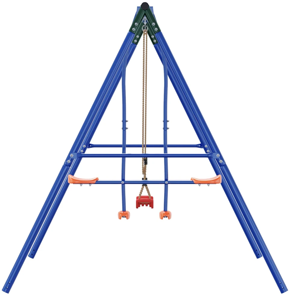 Lauko sūpynių rėmas su glideriu, skirtas iki 3 vaikų