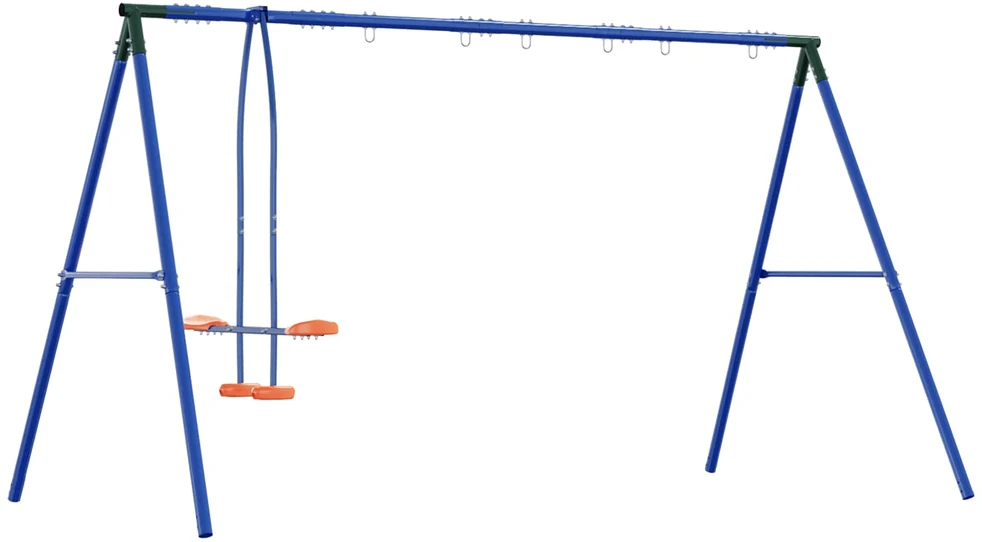 Lauko sūpynių rėmas su supimo kėde skirtas iki 5 vaikų