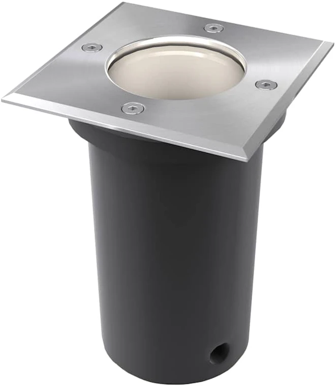 Lauko šviestuvai, 3vnt., kvadrat., smegiami į žemę