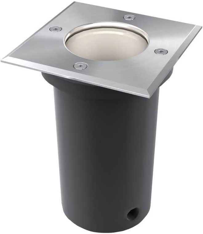 Lauko šviestuvai, 3vnt., kvadrat., smegiami į žemę