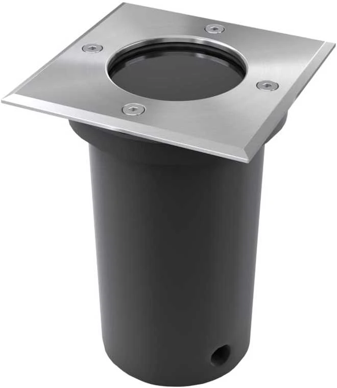 Lauko šviestuvai, 3vnt., kvadrat., smegiami į žemę