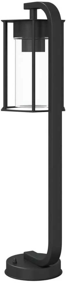 Lauko šviestuvas, 3vnt., juodas, 60cm, nerūdijantis plienas