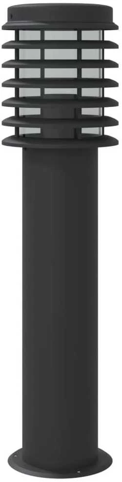 Lauko šviestuvas, 3vnt., juodas, 60cm, nerūdijantis plienas