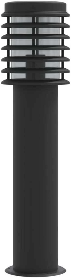Lauko šviestuvas, 3vnt., juodas, 60cm, nerūdijantis plienas