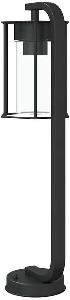 Lauko šviestuvas, 3vnt., juodas, 60cm, nerūdijantis plienas