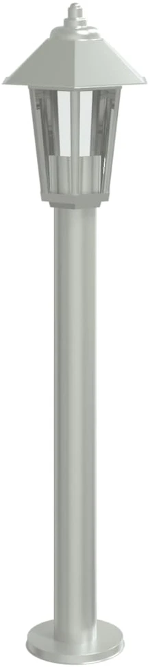 Lauko šviestuvas, sidabrinis, 80cm,nerūdijantis plienas