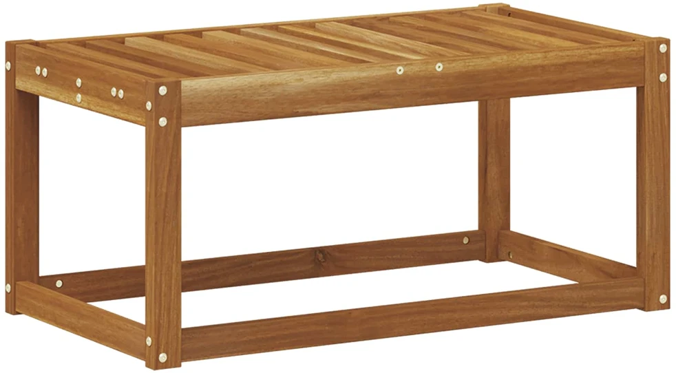 Lauko Taburets Kietos akacijos mediena Natūrali 79 x 43 x 37 cm