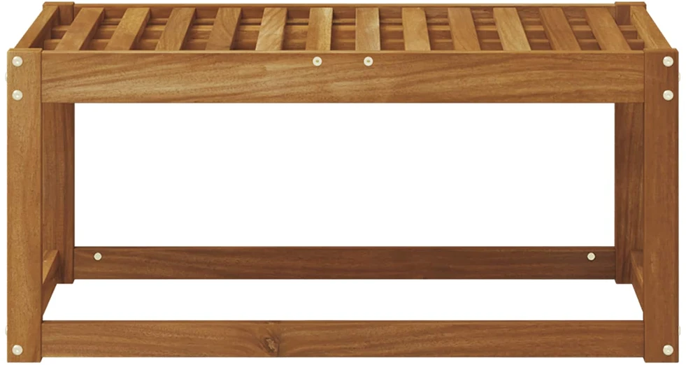 Lauko Taburets Kietos akacijos mediena Natūrali 79 x 43 x 37 cm