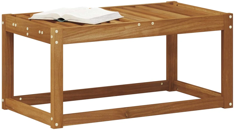 Lauko Taburets Kietos akacijos mediena Natūrali 79 x 43 x 37 cm