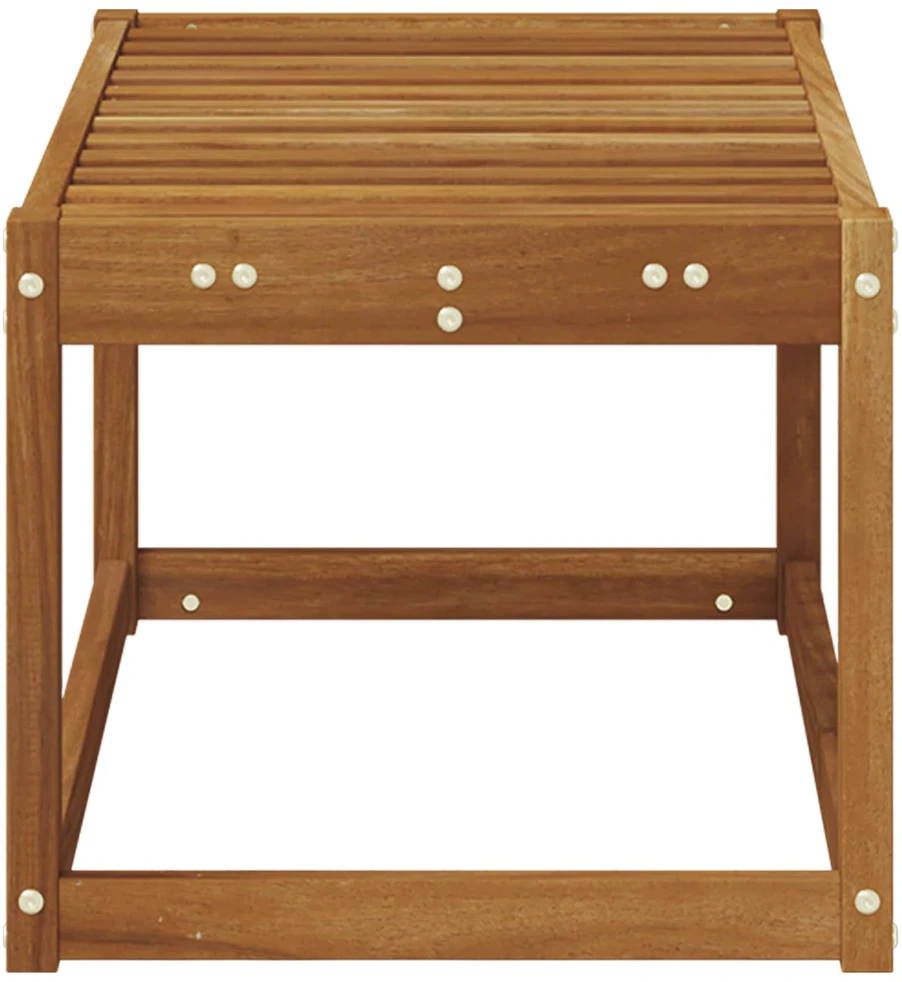 Lauko Taburets Kietos akacijos mediena Natūrali 79 x 43 x 37 cm