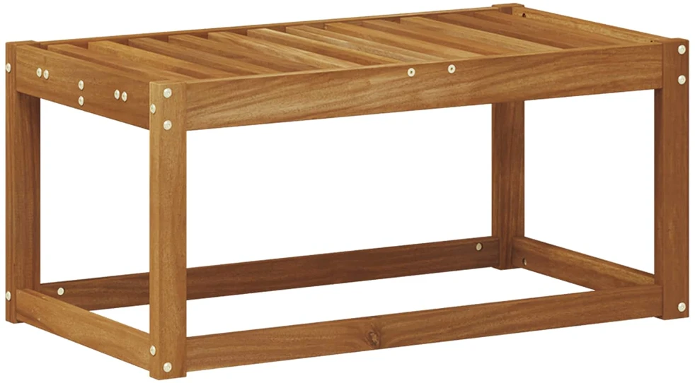 Lauko Taburets Kietos akacijos mediena Natūrali 79 x 43 x 37 cm