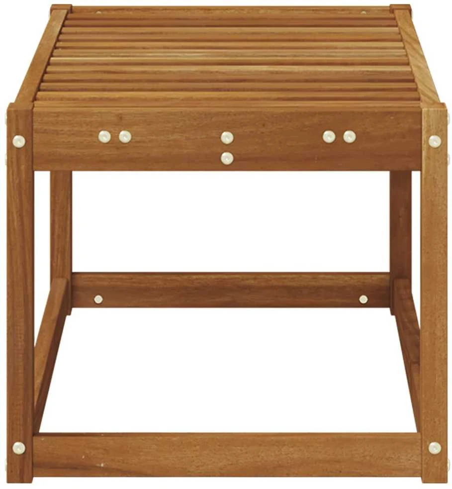 Lauko Taburets Kietos akacijos mediena Natūrali 79 x 43 x 37 cm
