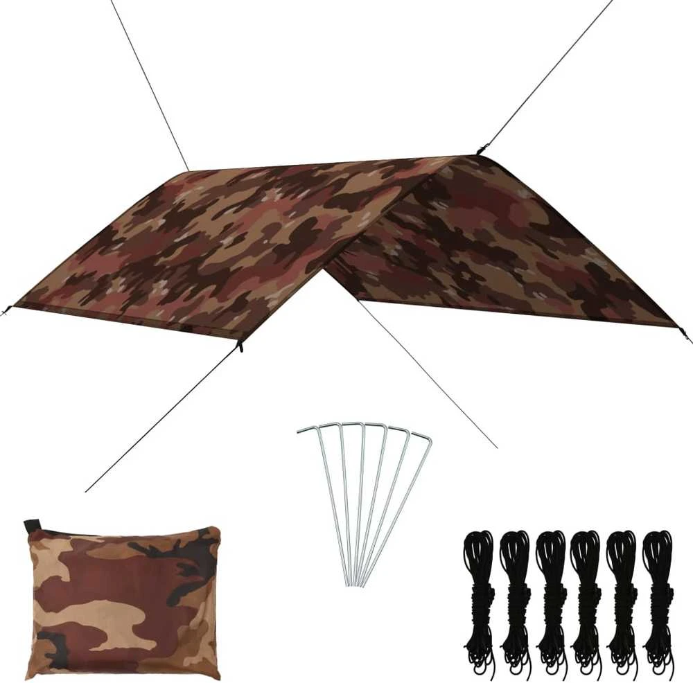 Lauko tentas, kamufliažinis, 3x2m
