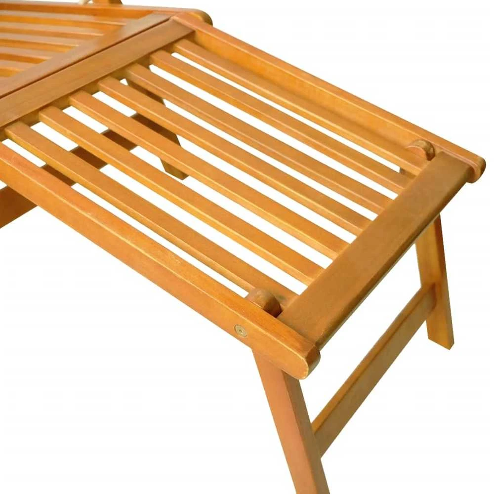 Sofa Lauko terasos kėdė su pakoja ir staliuku, akacijos masyvas