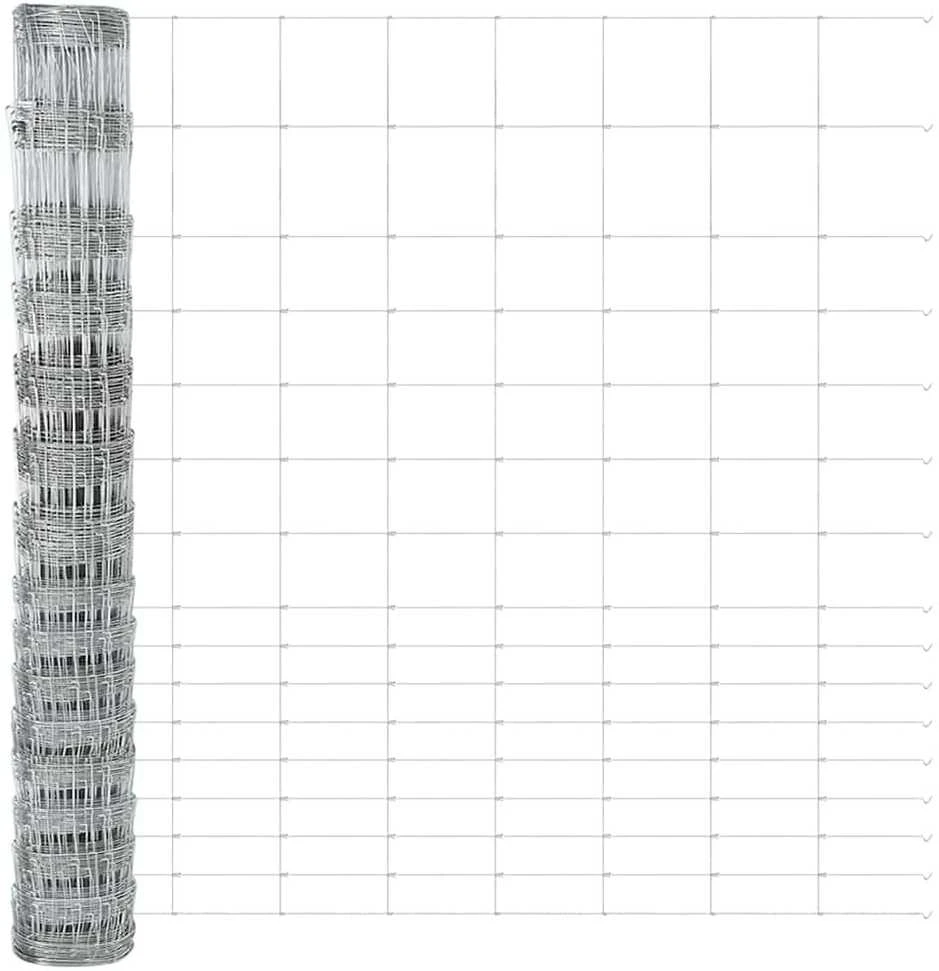 Suvirintas vielinis tvoras su smailiais galais 25 x 1,2 m